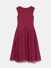 Mint Velvet Red Sleeveless Midi Dress - Image 8 of 8