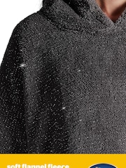 Silentnight Grey Oversized Glitter Snugsie - Image 4 of 7