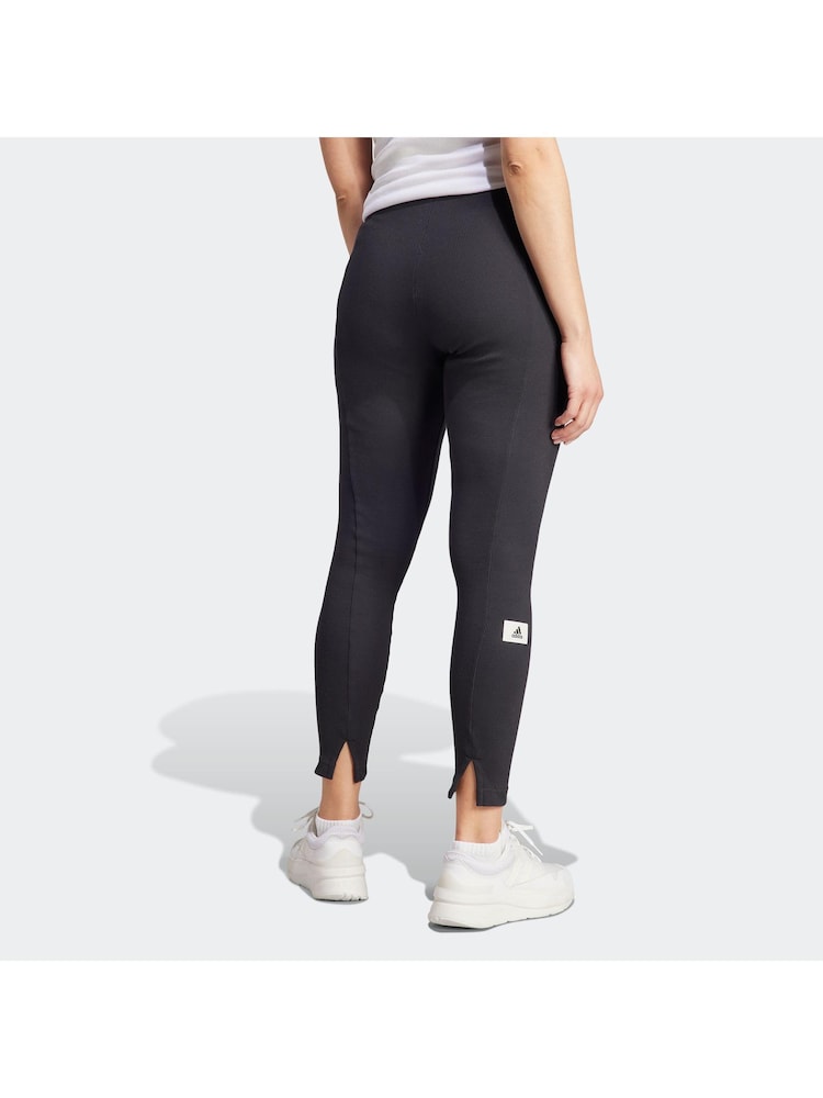 adidas Black Maternity Sportswear Leggings - Image 2 of 6