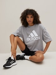 adidas Grey Sportswear Future Icons Winners 3.0 T-Shirt - Image 1 of 5