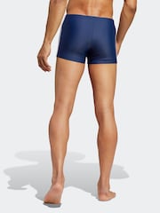 Темно-синий - Плавки-боксеры с 3 полосками adidas Classic - Image 2 of 6
