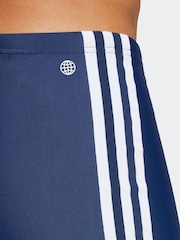 Темно-синий - Плавки-боксеры с 3 полосками adidas Classic - Image 5 of 6
