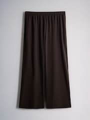 The Set 3 Pack Essentials Long Sleeve Pyjamas Dark Brown/Brown/Light Beige - Image 5 of 9