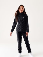 adidas Black Sportswear Essentials Big Logo Tracksuit - Image 1 of 7