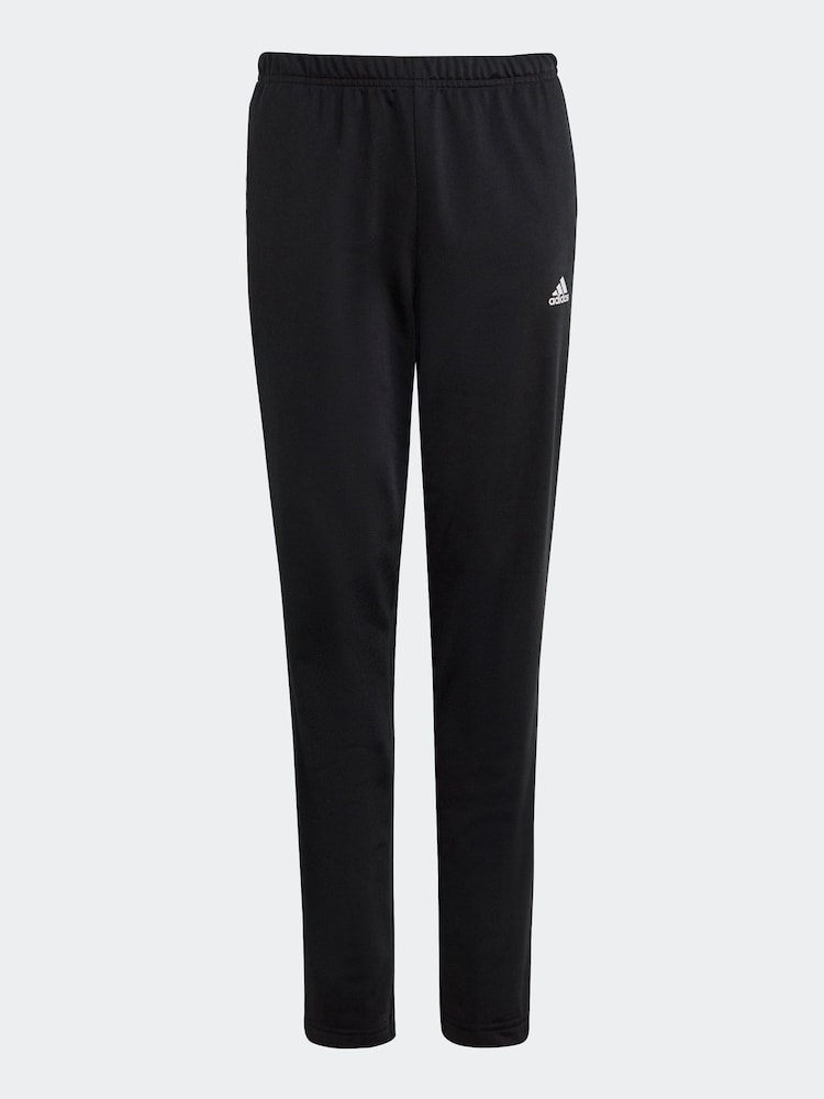 Czarny - adidas Sportswear Essentials Big Logo Tracksuit - Image 3 of 7