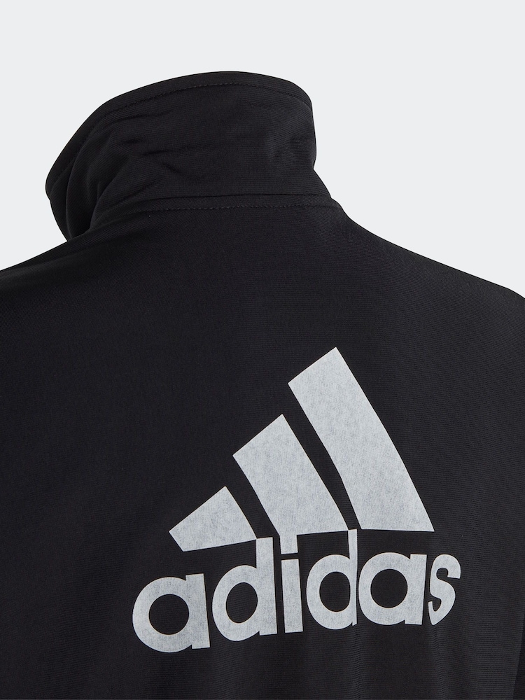 Czarny - adidas Sportswear Essentials Big Logo Tracksuit - Image 5 of 7