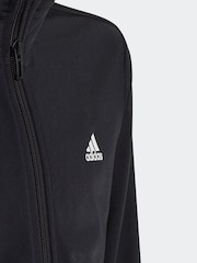 adidas Black Sportswear Essentials Big Logo Tracksuit - Image 6 of 7