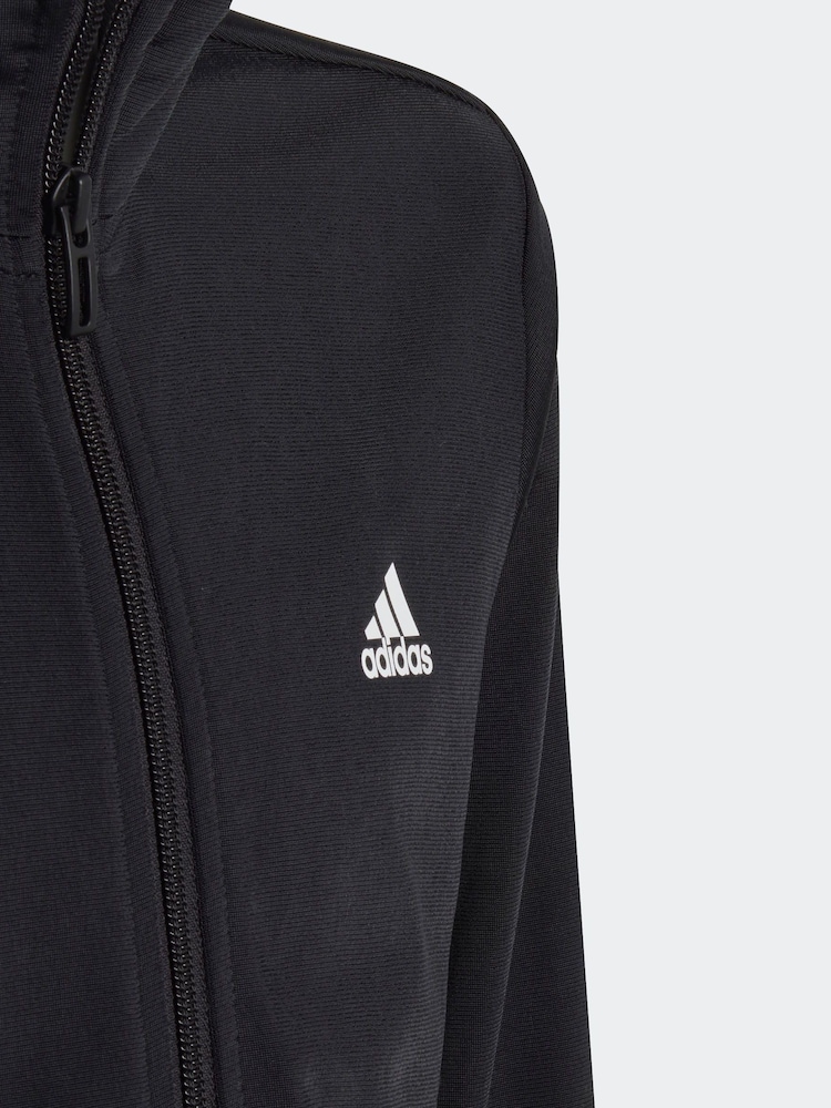 Czarny - adidas Sportswear Essentials Big Logo Tracksuit - Image 6 of 7