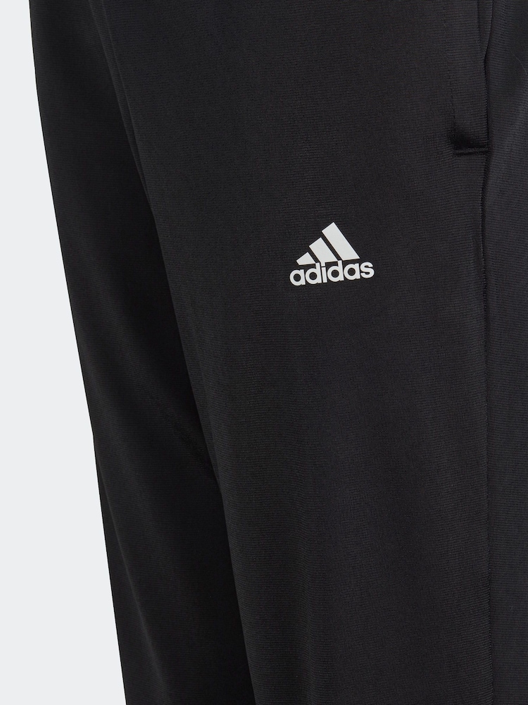 adidas Black Sportswear Essentials Big Logo Tracksuit - Image 7 of 7