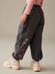 Charcoal Grey Printed Parachute Cargo Trousers (3-16yrs) - Image 3 of 7