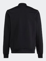 adidas Black Sportswear Essentials 3-Stripes Tracksuit - Image 3 of 6