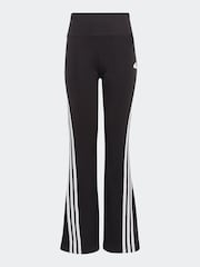 adidas Sportswear Future Icons Ausgestellte Leggings aus Baumwolle mit 3 Streifen - Bild 7 von 11