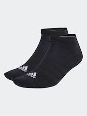 adidas Dark Black Cushioned Low Cut Socks 3 Pack - Image 1 of 1