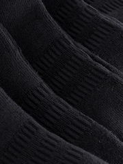 adidas Black Cushioned Sportswear Ankle Socks 6 Pack - Image 4 of 4
