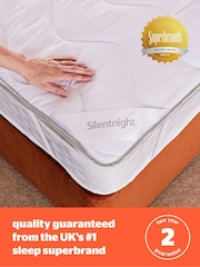 Silentnight White Self Heating Mattress Topper - Image 8 of 9