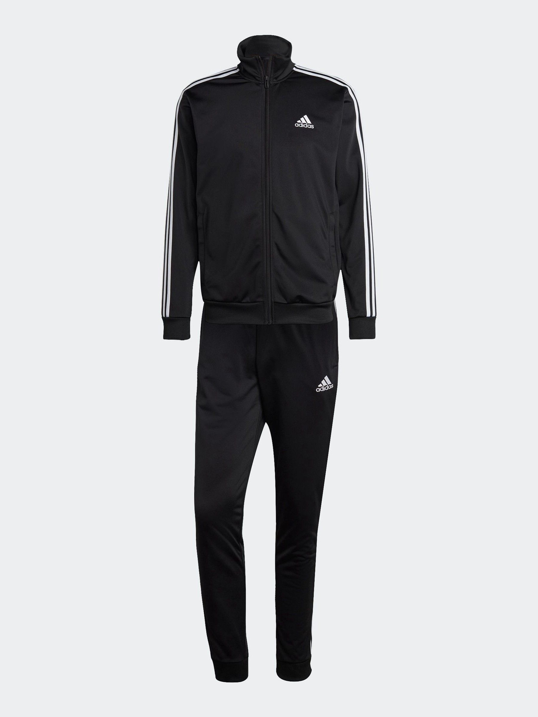 Buy adidas Black 3-Stripe Tricot Tracksuit from Next USA