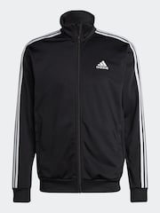 adidas Black 3-Stripe Tricot Tracksuit - Image 5 of 6