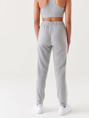 adidas Grey Sportswear Essentials 3-Stripes Joggers - Image 3 of 9