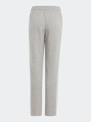 adidas Grey Sportswear Essentials 3-Stripes Joggers - Image 6 of 9