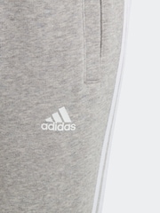 adidas Grey Sportswear Essentials 3-Stripes Joggers - Image 7 of 9