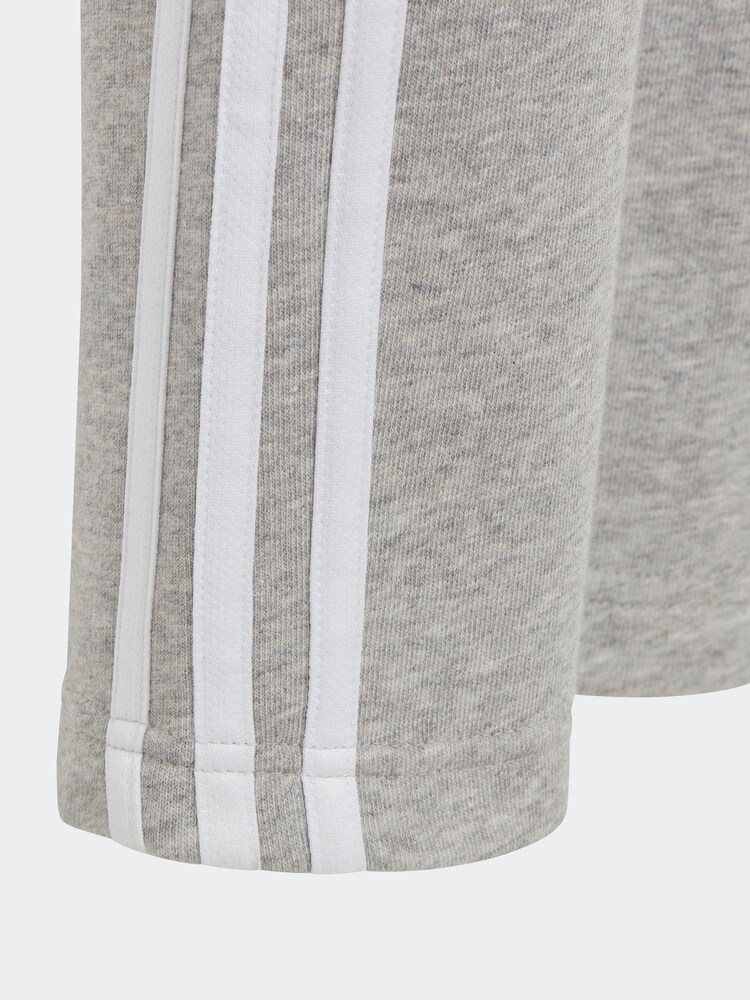 adidas Grey Sportswear Essentials 3-Stripes Joggers - Image 9 of 9