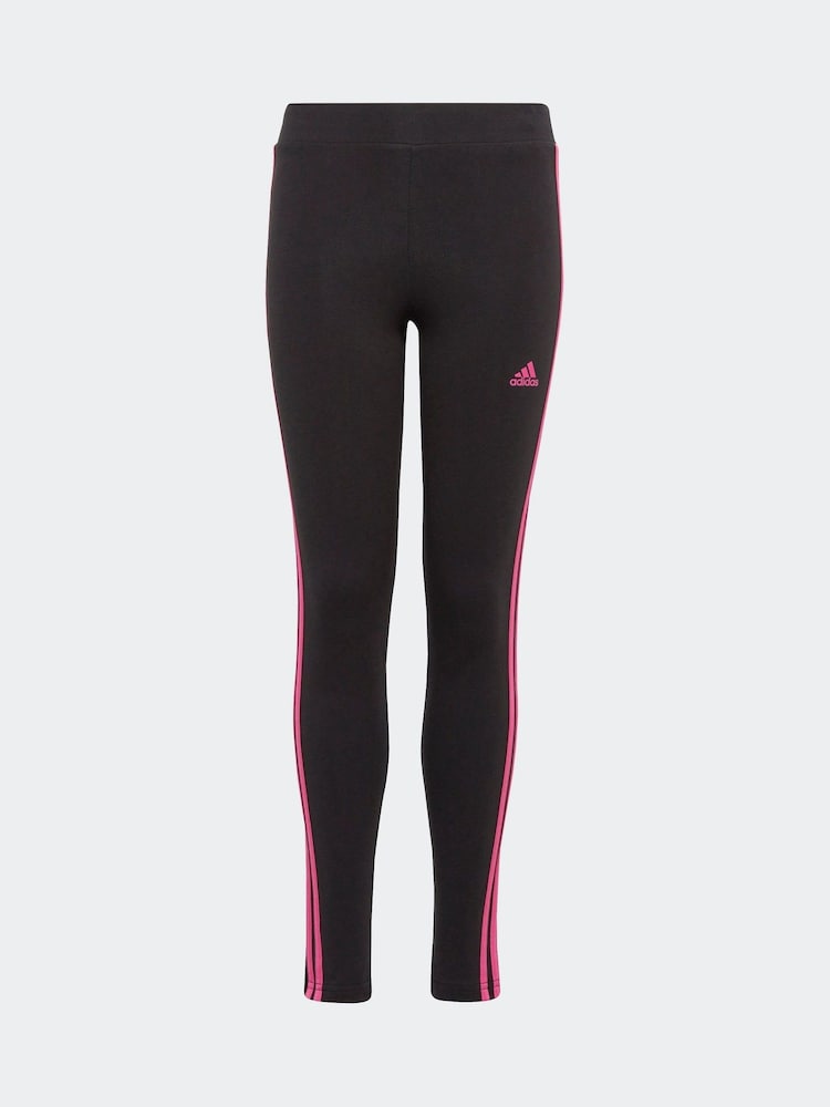 بنطلون أساسي ضيّق قطني مع 3 خطوط من adidas Sportswear - صورة 1 من 5 بنطلون أساسي ضيّق قطني مع 3 خطوط من adidas Sportswear - صورة 1 من 5