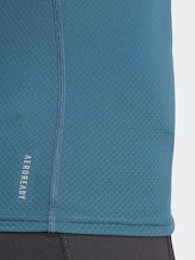 adidas Green Performance Running Short Sleeve T-Shirt - Image 5 of 7