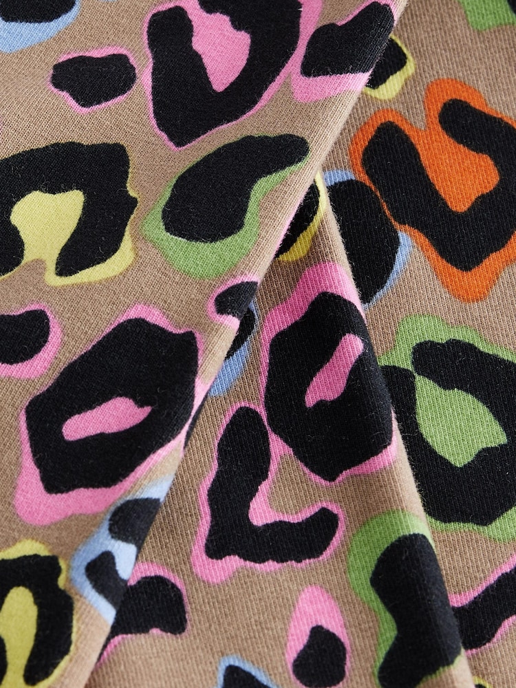 Neutral-hell - Leggings mit Animal-Print (3–16 Jahre) - Bild 7 von 7