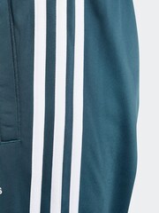 adidas Blue/Green Essentials 3-Stripes Tracksuit - Image 6 of 6