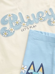 Blue Bluey 100% Cotton Short Sleeve T-Shirt and Cycle Shorts Set (3mths-7yrs) - Image 6 of 6