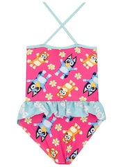 Character Pink Bluey Swimsuit And Bingo Set - Image 2 of 10