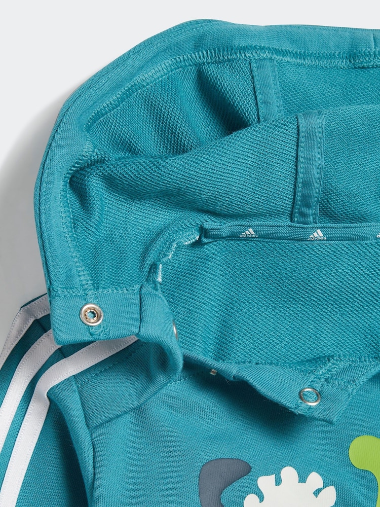 Survêtement adidas bébé imprimé camouflage dinosaure Français Terry - Image 2 de 4