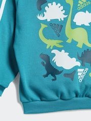 Survêtement adidas bébé imprimé camouflage dinosaure Français Terry - Image 3 de 4