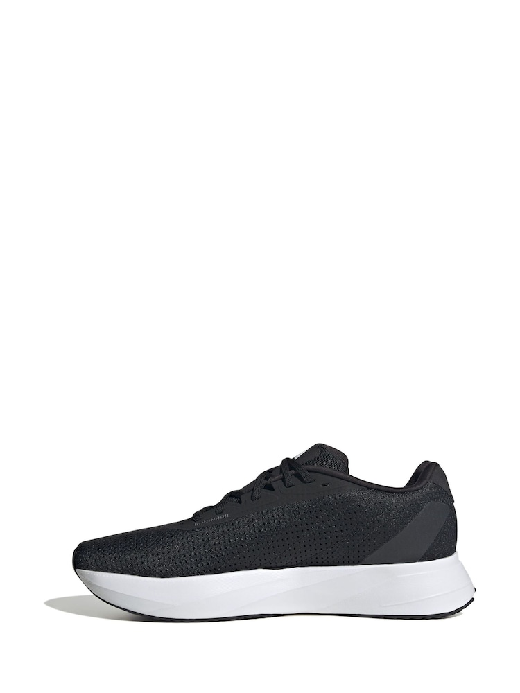 adidas Black/White Duramo SL Trainers - Image 2 of 9