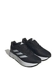 adidas Black/White Duramo SL Trainers - Image 3 of 9