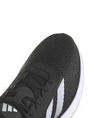 adidas Black/White Duramo SL Trainers - Image 8 of 9