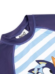 Character Blue Bluey Blue Stripe Swimsuit - Image 4 of 5