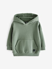 Mint Green Soft Touch Jersey Hoodie (3mths-7yrs) - Image 1 of 3