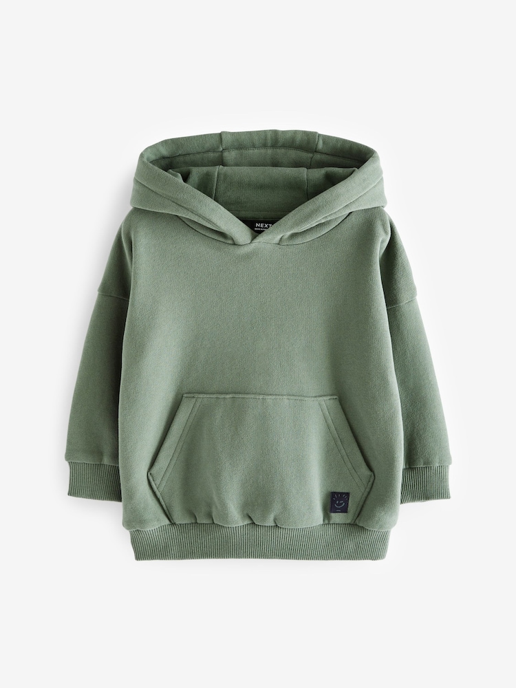 Mint Green Soft Touch Jersey Hoodie (3mths-7yrs) - Image 1 of 3