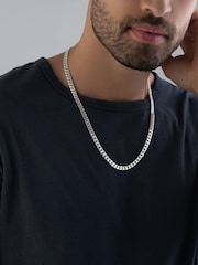 Beaverbrooks Sterling Curb Necklace - Image 3 of 3