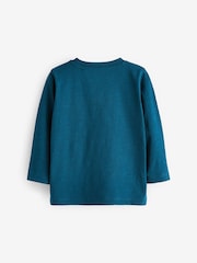 Mehrfarbig - Kleine Transport-Langarm-T-Shirts aus Baumwolle mit 100% 5 -Pack (3Monate-7Jahre) - Bild 7 von 8