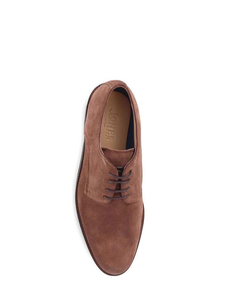 Jones Bootmaker Minster Black Leather Derby Shoes - Image 5 of 5