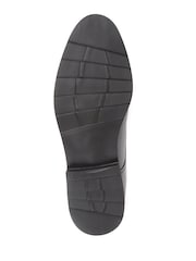 Jones Bootmaker Minster Black Leather Derby Shoes - Image 5 of 5