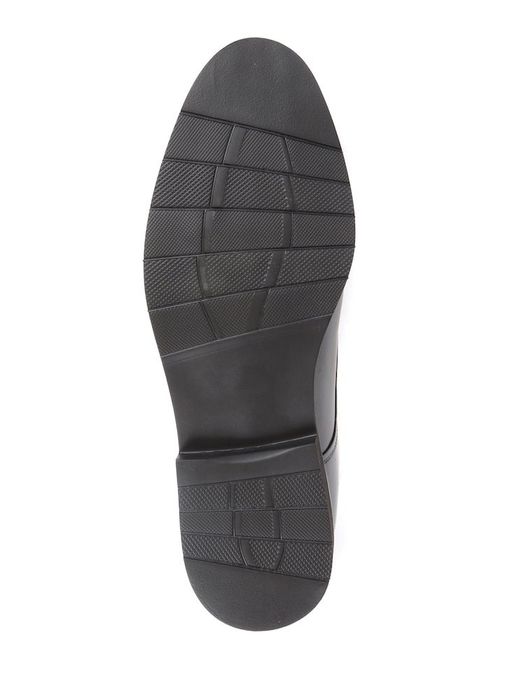 Jones Bootmaker Minster Black Leather Derby Shoes - Image 5 of 5