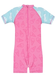 Character Pink Bluey Surfsuit Family Swimsuit - Image 2 of 5