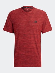 adidas Red Train Essentials Stretch Training T-Shirt - Image 7 of 7