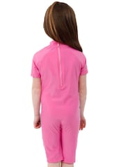 Character Blue Minnie Mouse Surfsuit  Pink Sleeves - Image 4 of 5