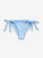 Blau - Bikinihose mit seitlicher Schnürung - Bild 6 von 6