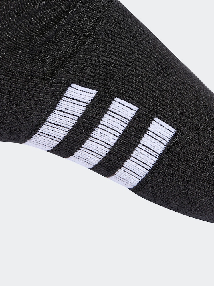 adidas Black Cushioned Crew Socks 3 Pack - Image 4 of 4