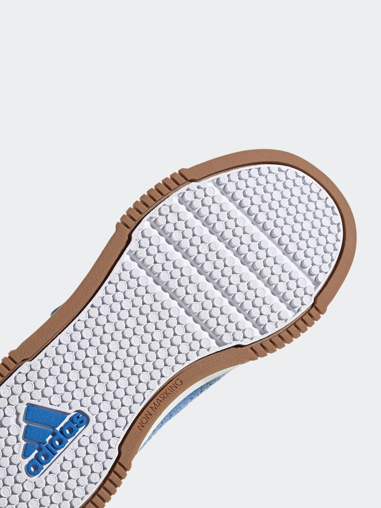 adidas Blue/Green Kids Sportswear Tensaur Hook And Loop Trainers - Image 10 of 10